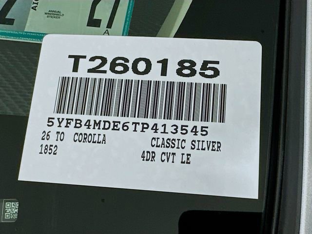 New 2026 Toyota Corolla LE image 18