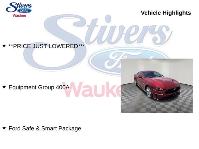 Certified 2021 Ford Mustang GT Premium w/ Ford Safe & Smart Package RWD image 9