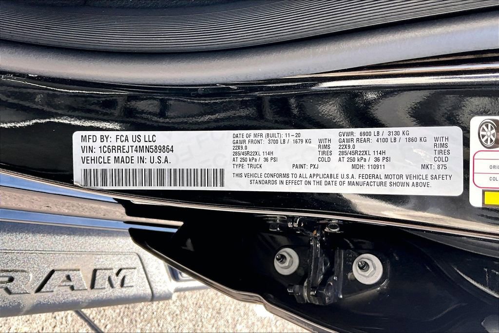 Used 2021 RAM 1500 Laramie RWD image 19