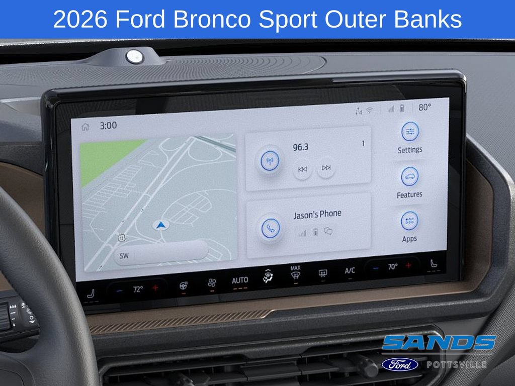 New 2026 Ford Bronco Sport Outer Banks w/ Outer Banks Tech Package+ AWD/4WD image 14