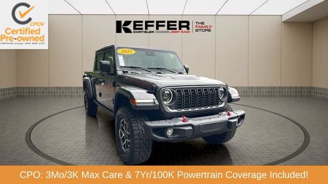 Certified 2025 Jeep Gladiator Rubicon w/ Convenience Group AWD/4WD image 11