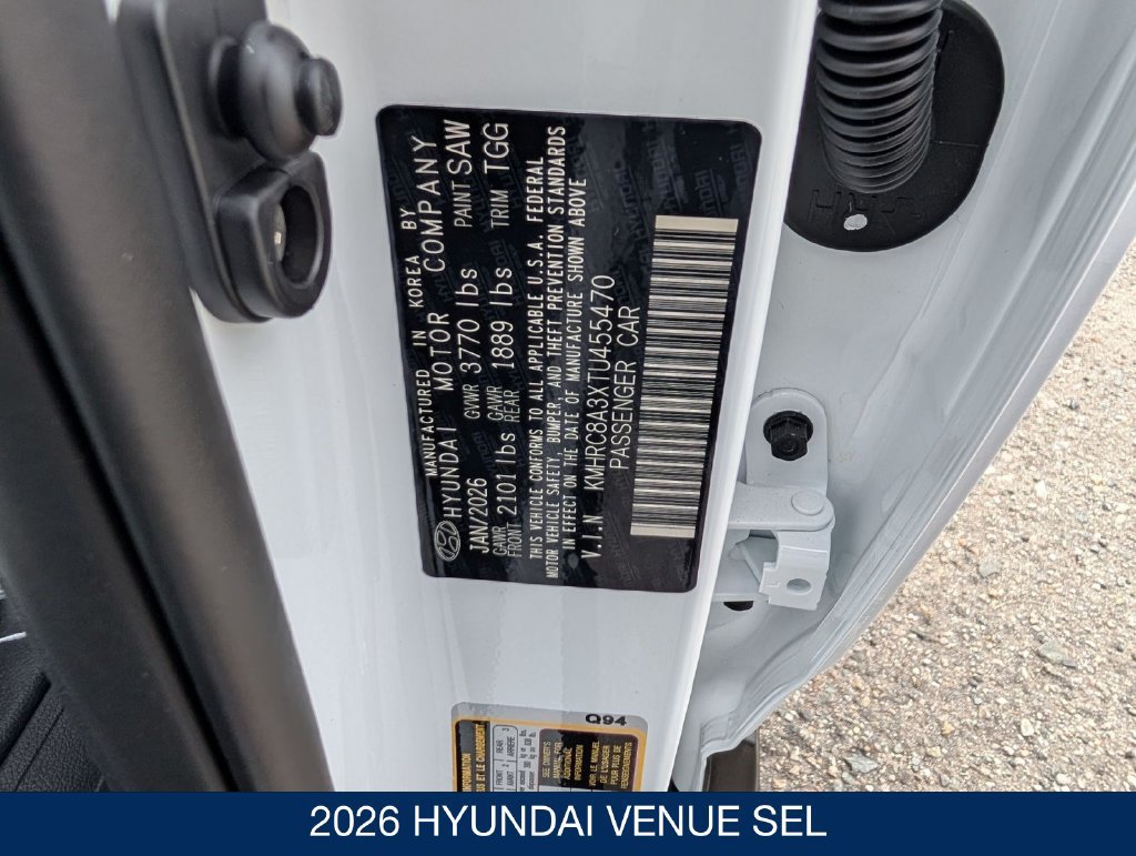 New 2026 Hyundai Venue SEL FWD image 32
