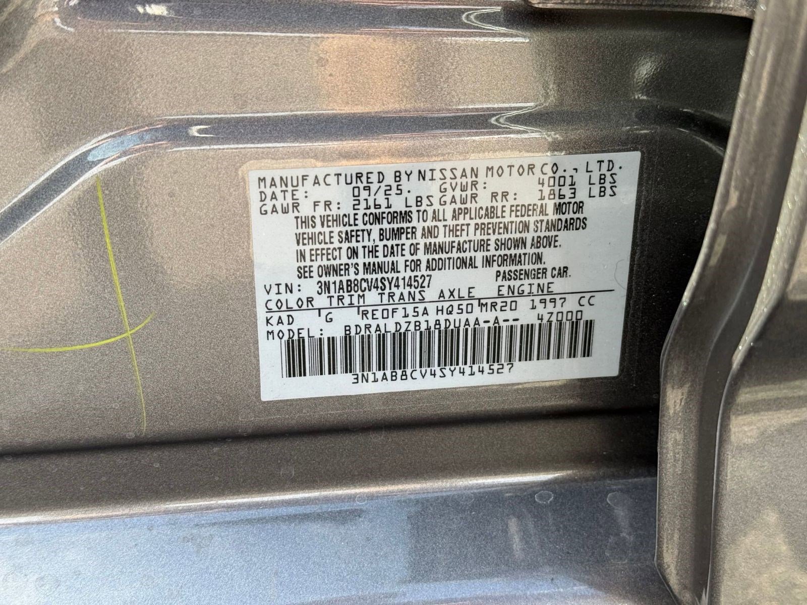 New 2025 Nissan Sentra SV w/ All-Weather Package image 18