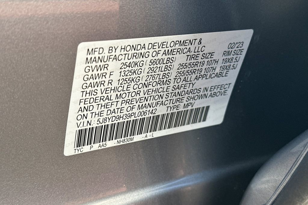 Certified 2023 Acura MDX 3.5L image 31