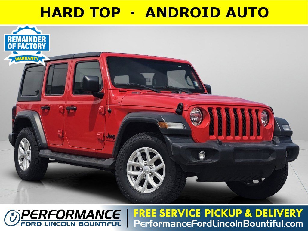 Used 2023 Jeep Wrangler Unlimited Sport AWD/4WD image 1
