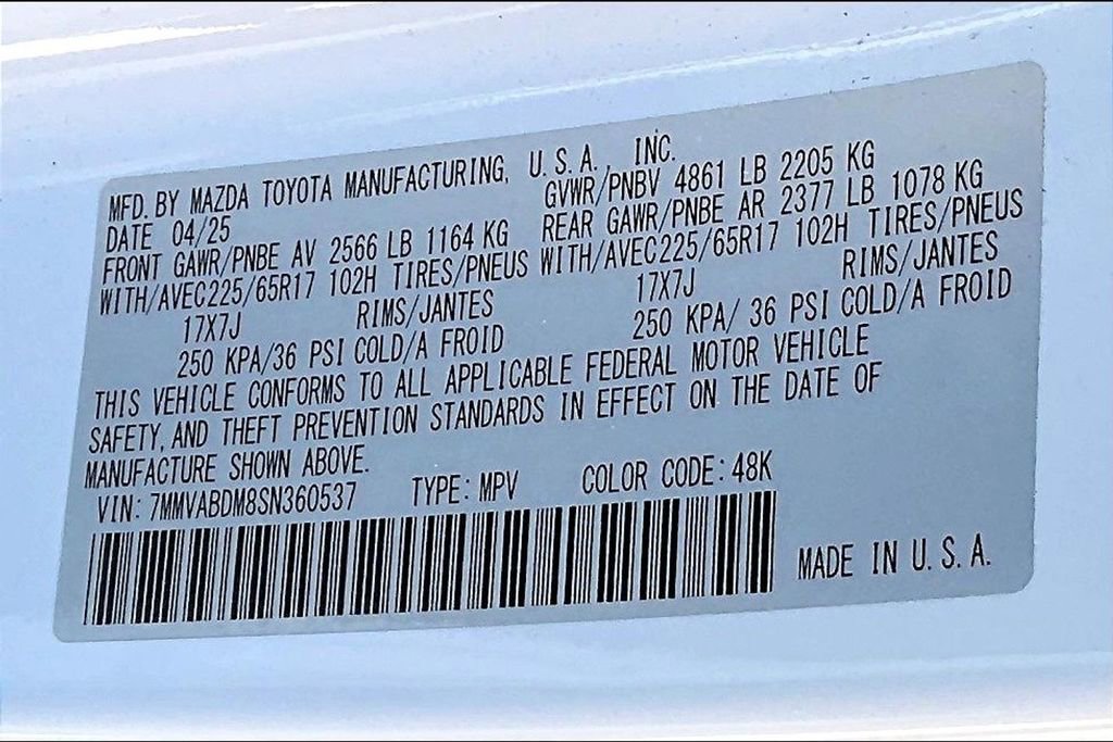 Certified 2025 MAZDA CX-50 AWD 2.5 S w/ Premium Package image 36