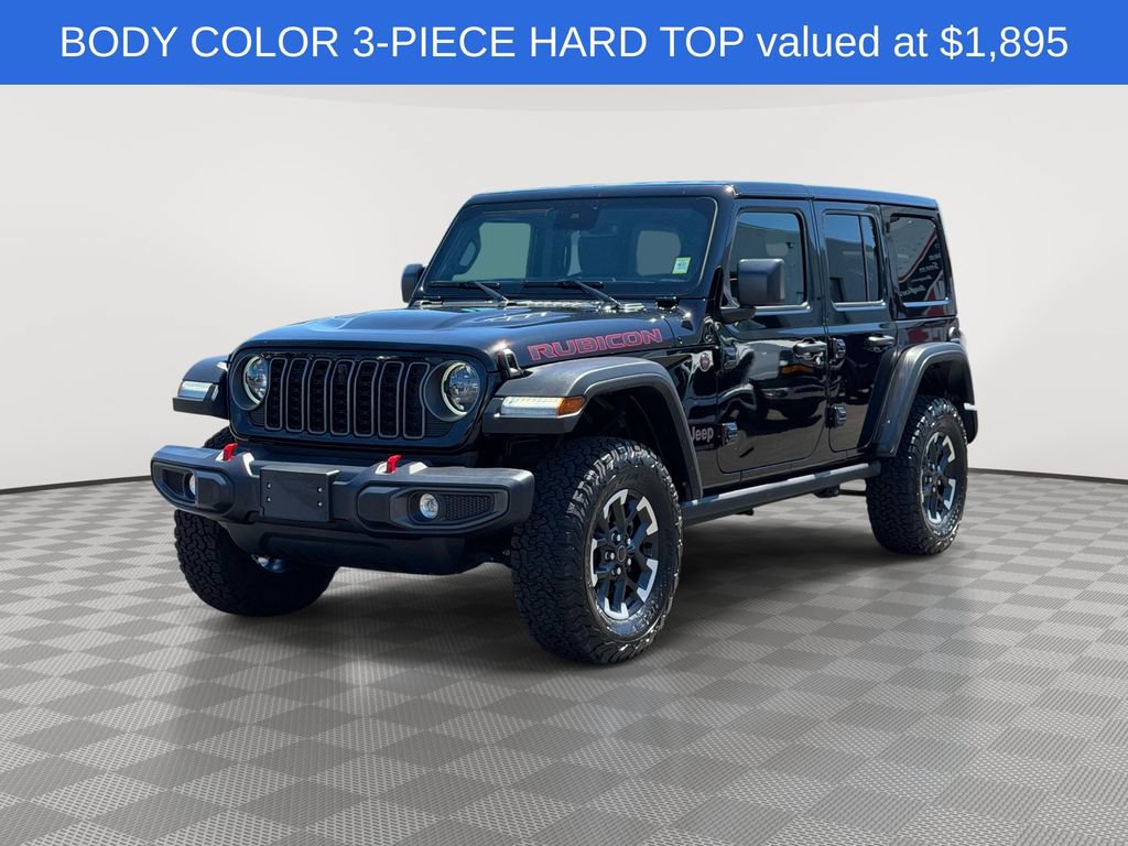 Used 2025 Jeep Wrangler Unlimited Rubicon w/ Safety Group AWD/4WD image 2