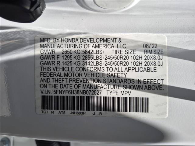Used 2022 Honda Pilot Sport image 25