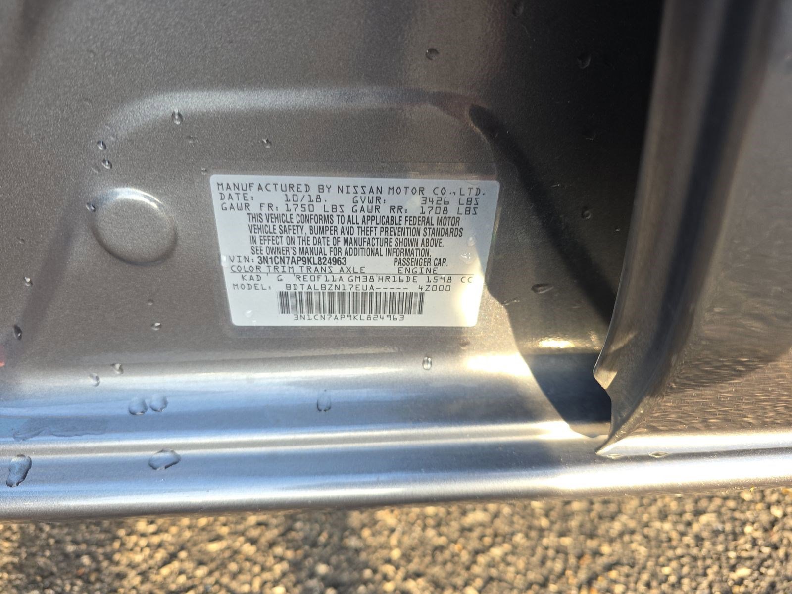 Used 2019 Nissan Versa SV image 14