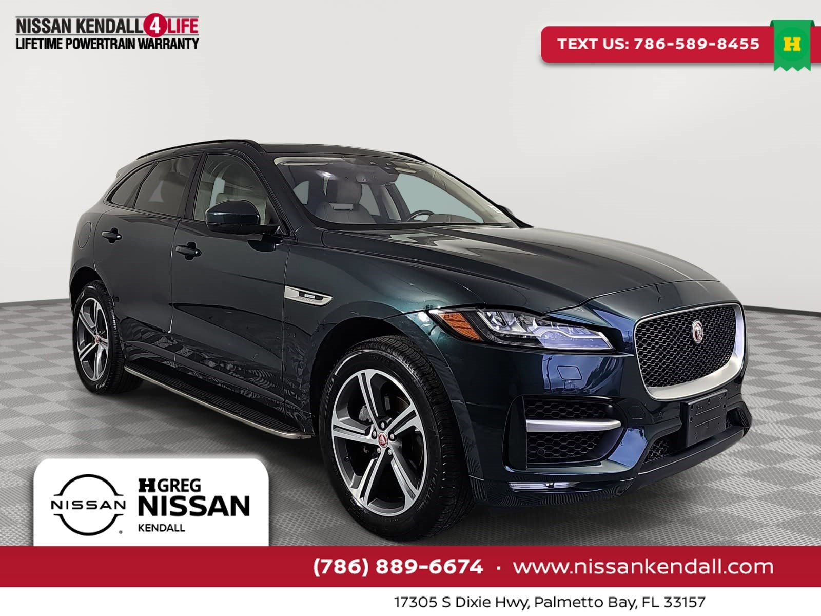 Used 2018 Jaguar F-PACE R-Sport AWD/4WD image 1