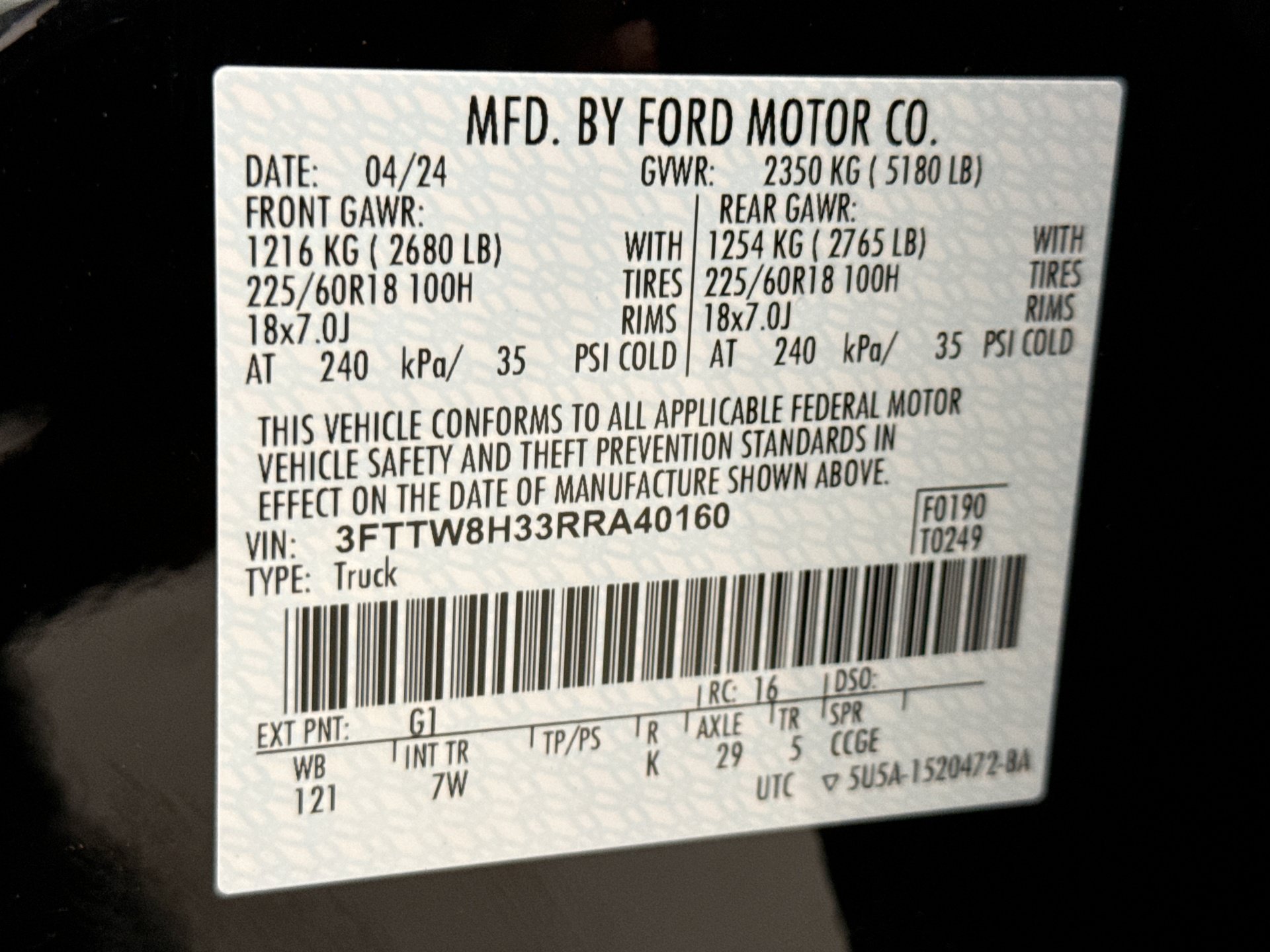 Used 2024 Ford Maverick XLT w/ XLT Luxury Package FWD image 23