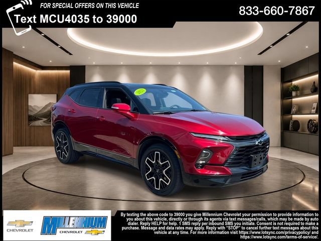 Certified 2023 Chevrolet Blazer RS w/ Enhanced Convenience Package AWD/4WD image 1