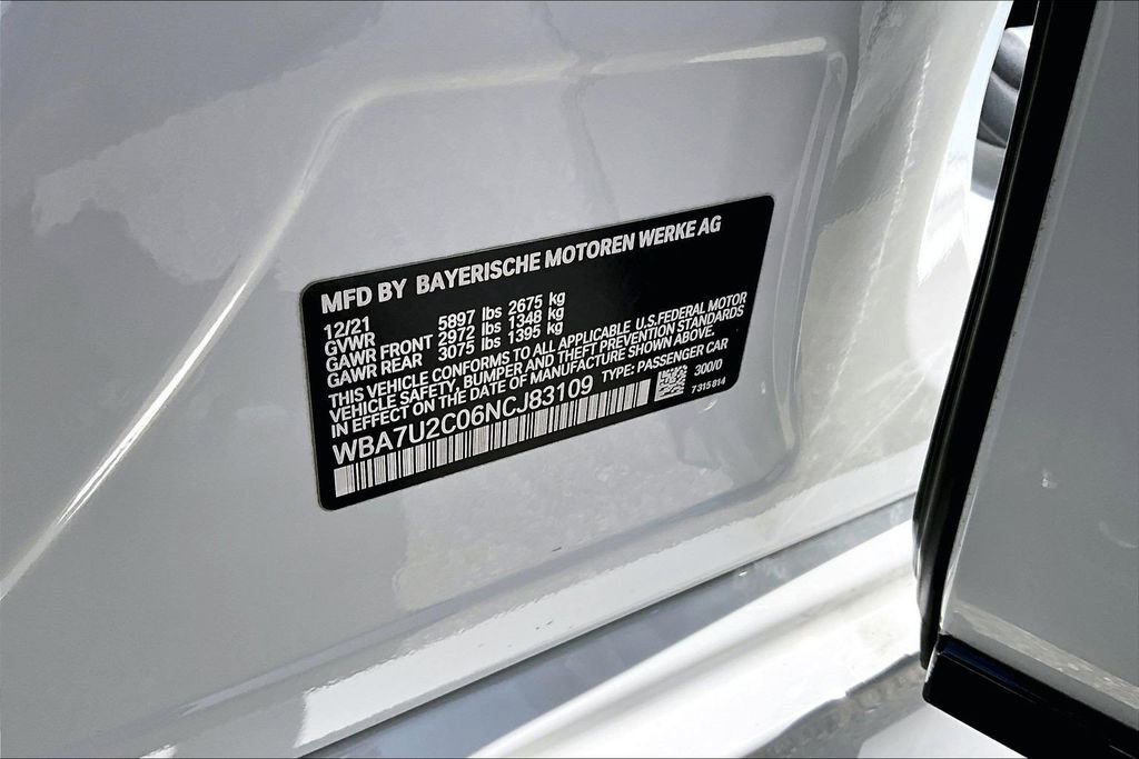 Used 2022 BMW 750i xDrive w/ Executive Package AWD/4WD image 16