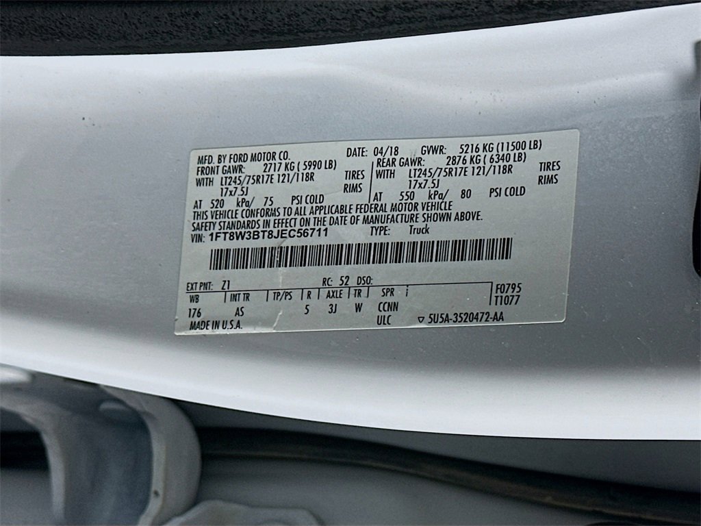 Used 2018 Ford F350 XL w/ Power Equipment Group image 33