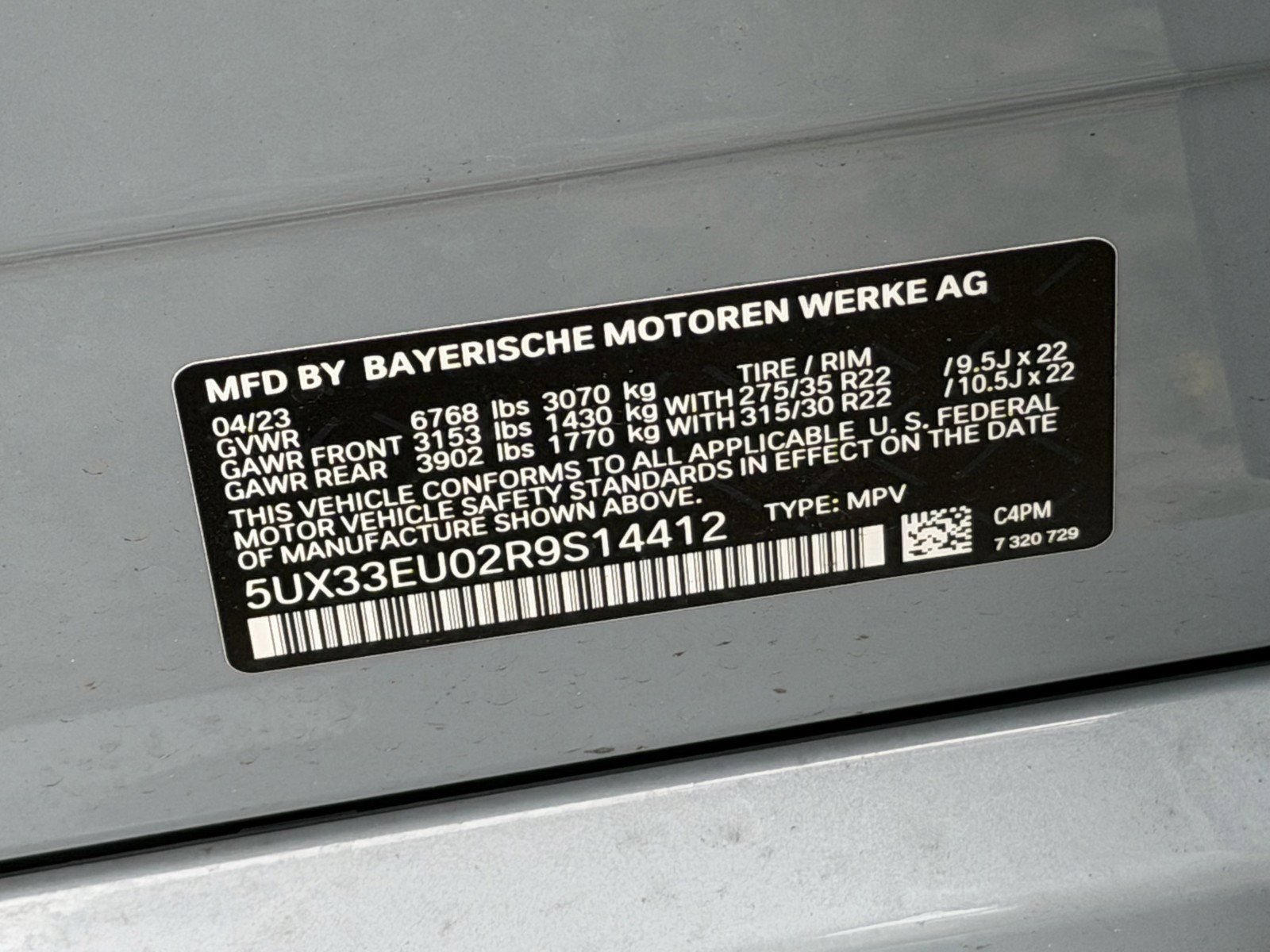 Certified 2024 BMW X5 M60i w/ Parking Assistance Package AWD/4WD image 41