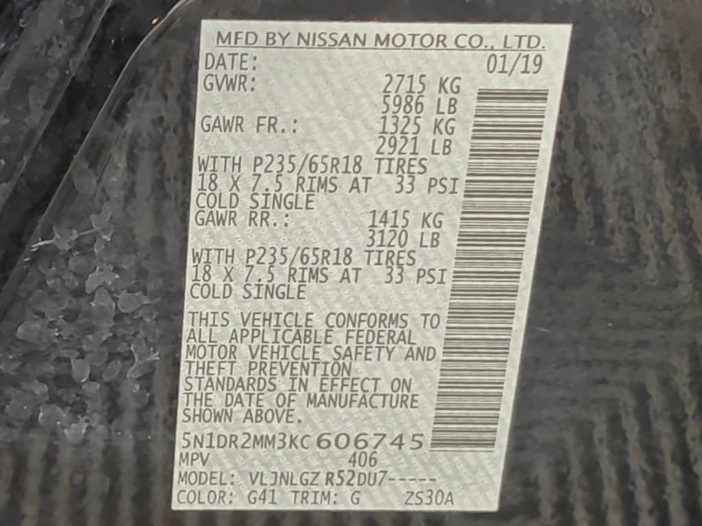 Used 2019 Nissan Pathfinder SL AWD/4WD image 62