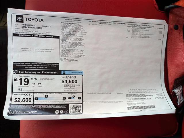 New 2026 Toyota Tundra TRD Pro image 17
