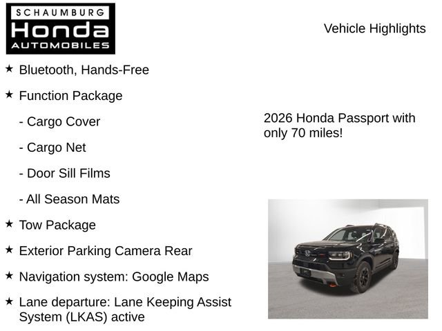 New 2026 Honda Passport TrailSport Elite image 7