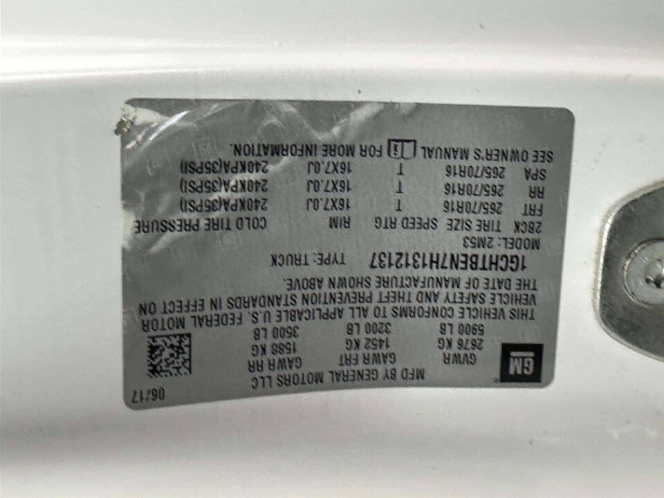 Used 2017 Chevrolet Colorado W/T w/ WT Convenience Package image 23