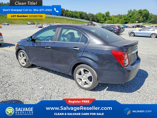 Used 2015 Chevrolet Sonic LTZ FWD image 3