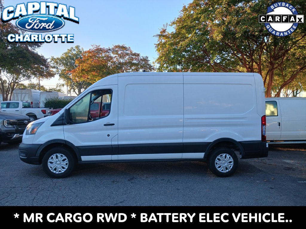 Used 2023 Ford E-Transit Medium Roof RWD image 2