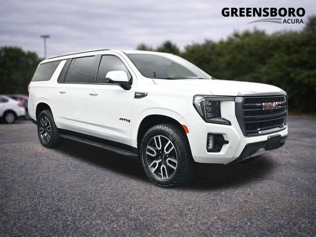 Used 2021 GMC Yukon XL AT4 w/ Rear Media and Nav Package