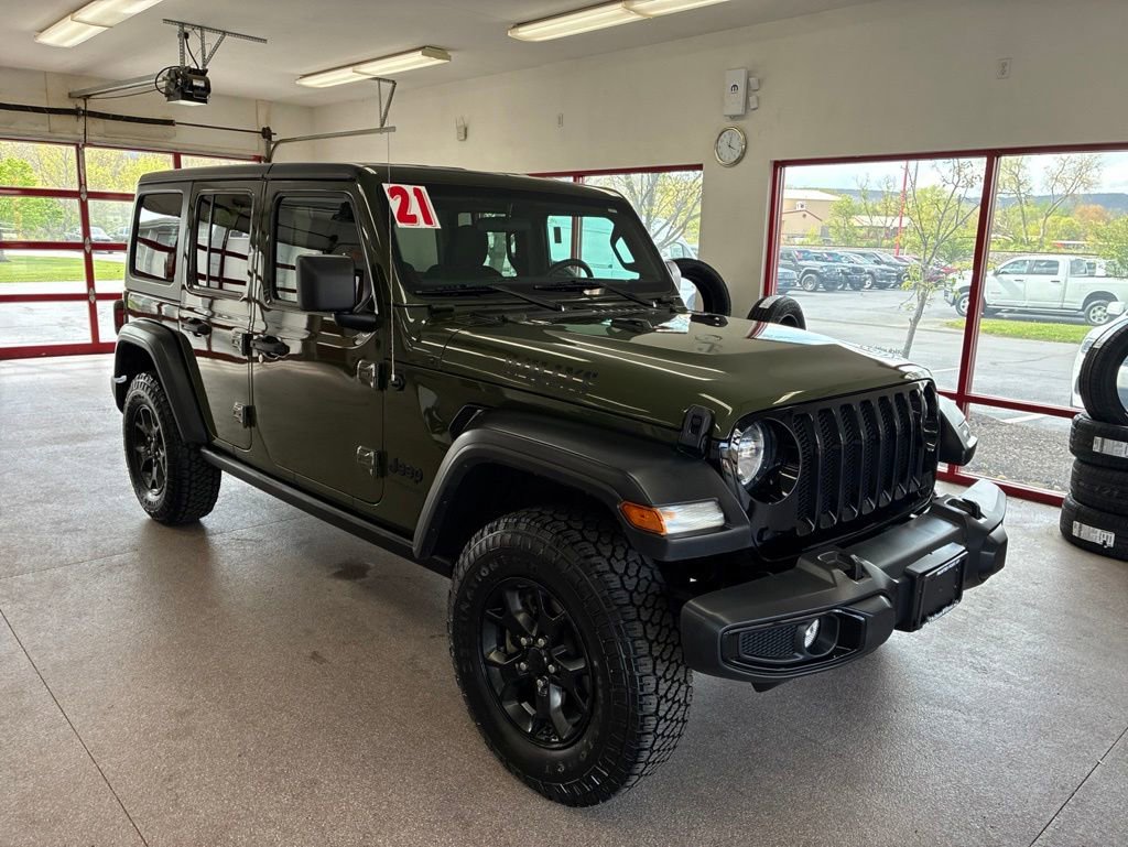 Used 2021 Jeep Wrangler Unlimited Sport AWD/4WD image 1