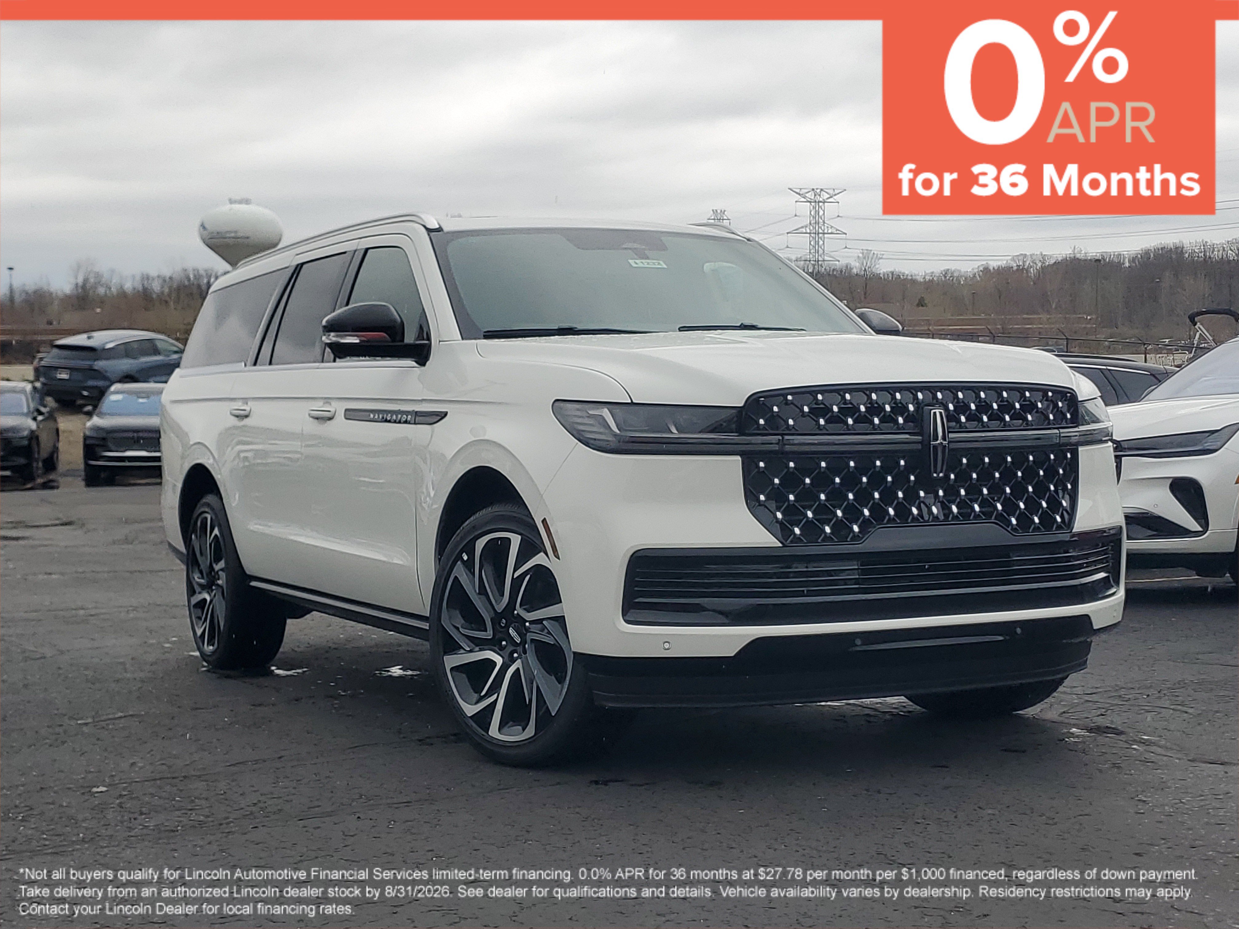 New 2026 Lincoln Navigator L Black Label AWD/4WD 360° Tour