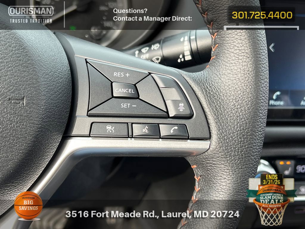 New 2025 Nissan Versa SR w/ Trunk Package image 22