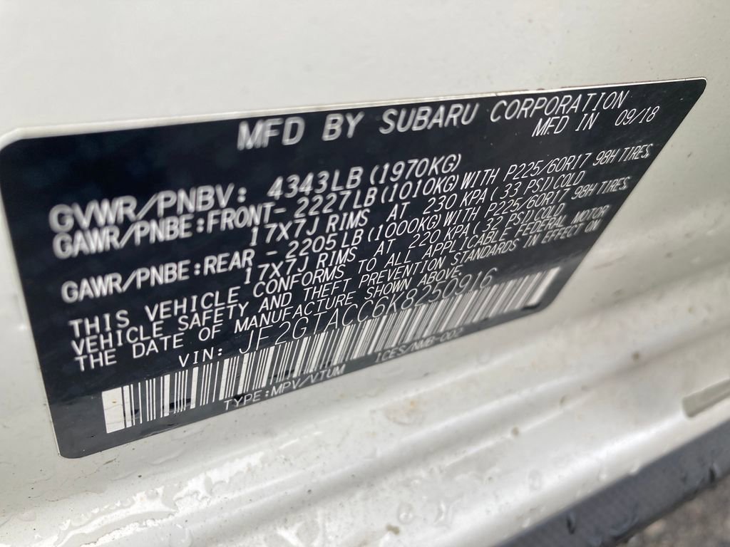 Used 2019 Subaru Crosstrek 2.0i Premium AWD/4WD image 34