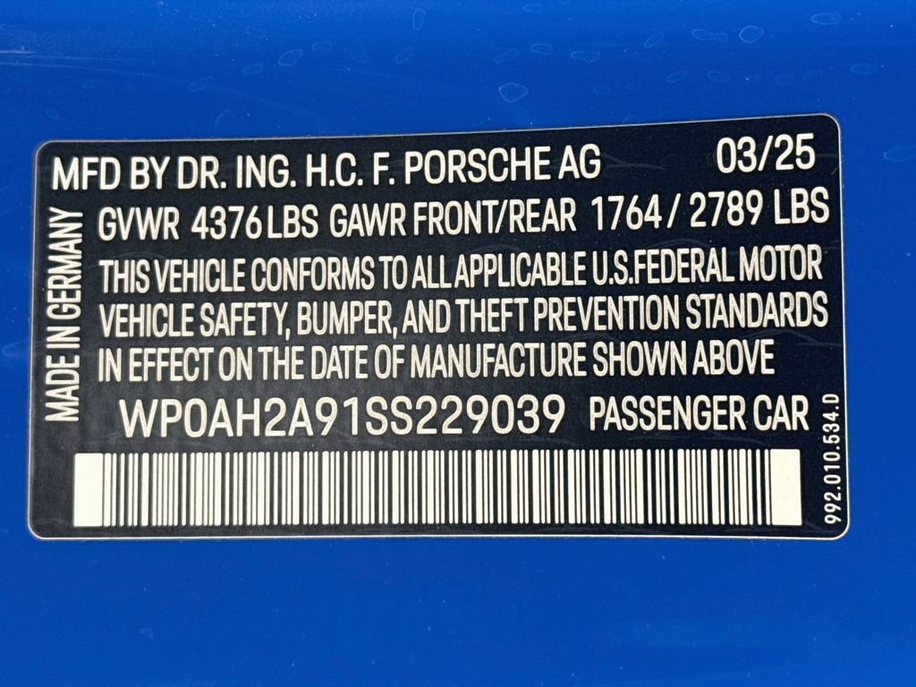 Certified 2025 Porsche 911 Carrera S RWD image 30