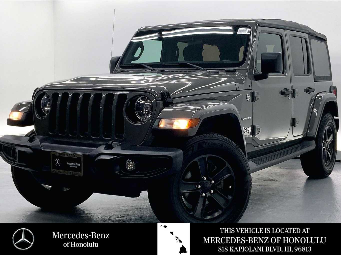 Used 2020 Jeep Wrangler Unlimited Sahara image 1
