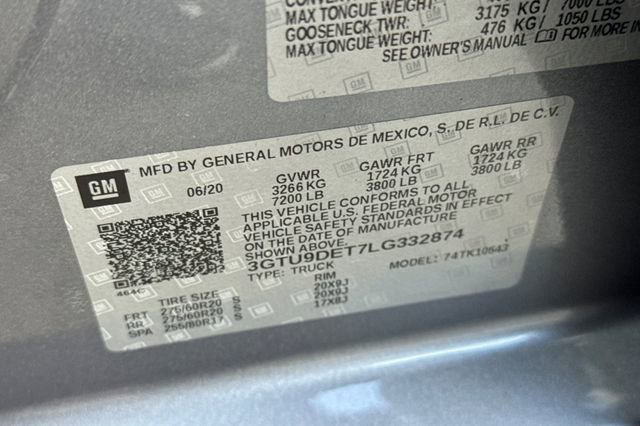Used 2020 GMC Sierra 1500 SLT w/ SLT Premium Plus Package AWD/4WD image 57