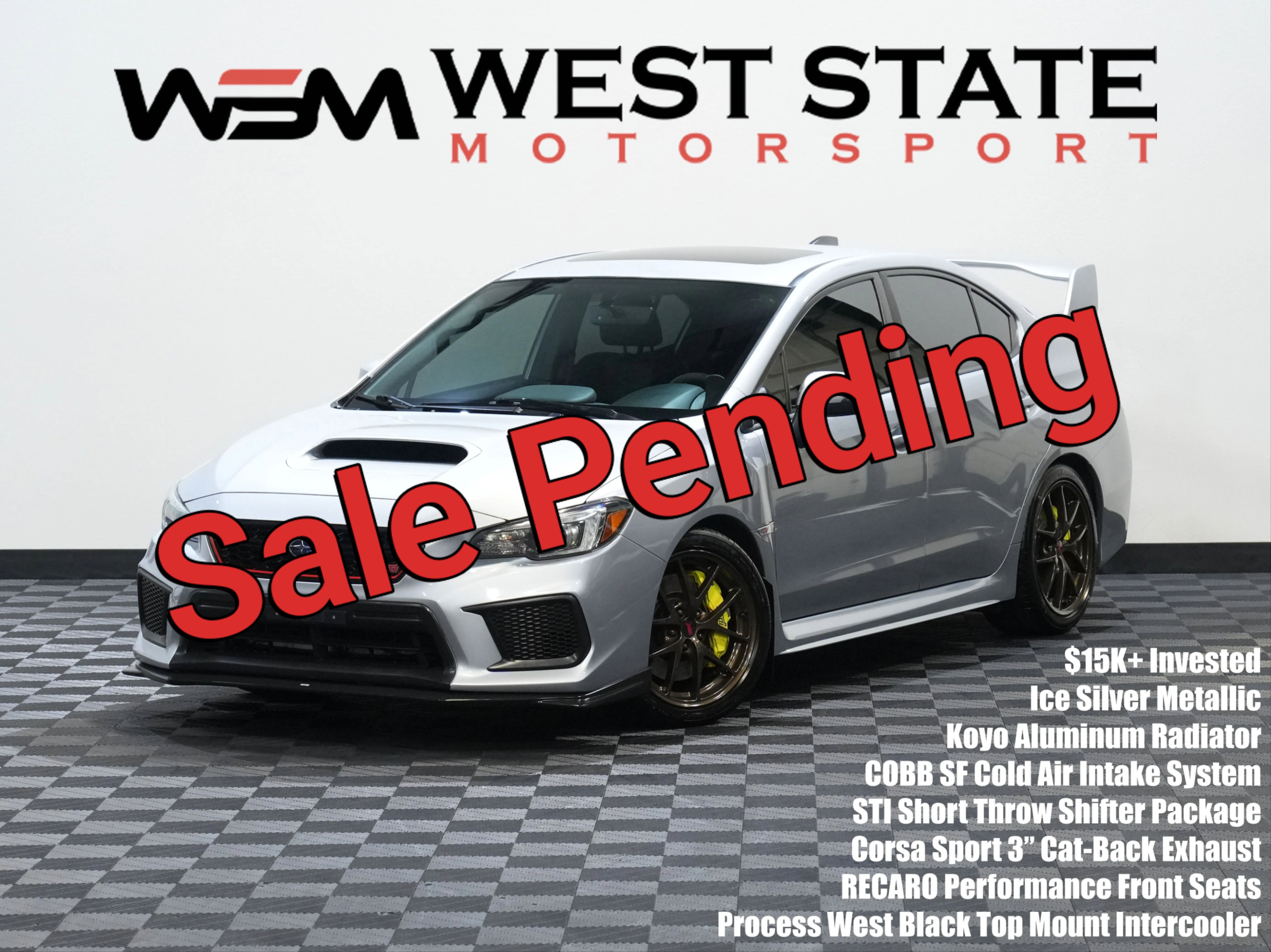 Used 2019 Subaru WRX STI Limited w/ Popular Package #1