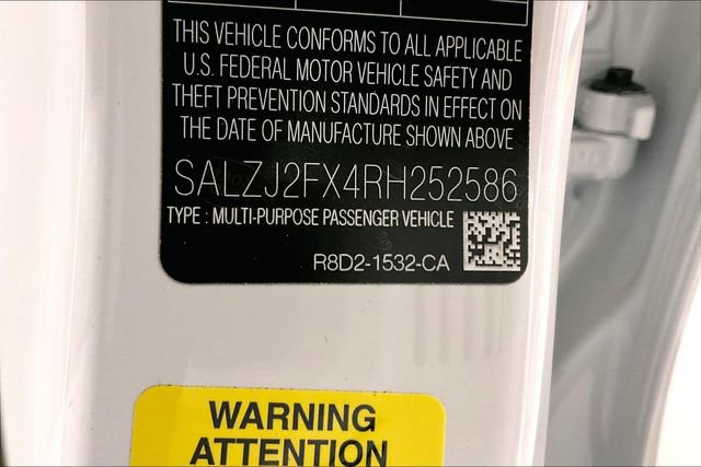 Certified 2024 Land Rover Range Rover Evoque S AWD/4WD image 34