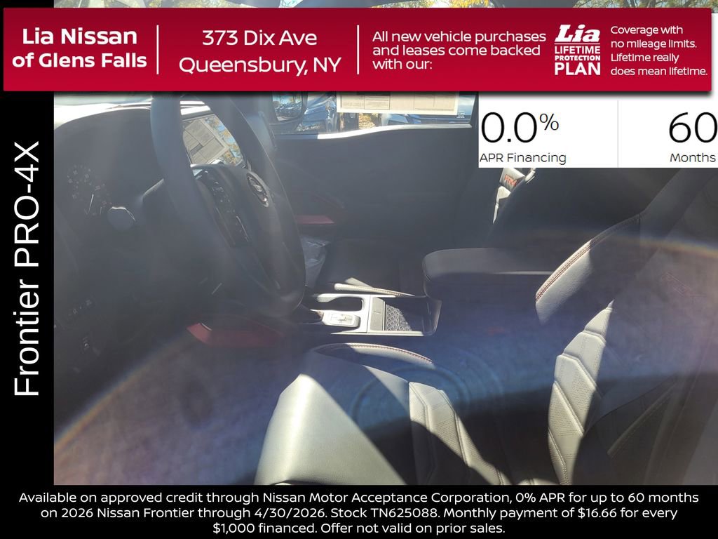 New 2026 Nissan Frontier PRO-4X w/ Pro Premium Package image 16