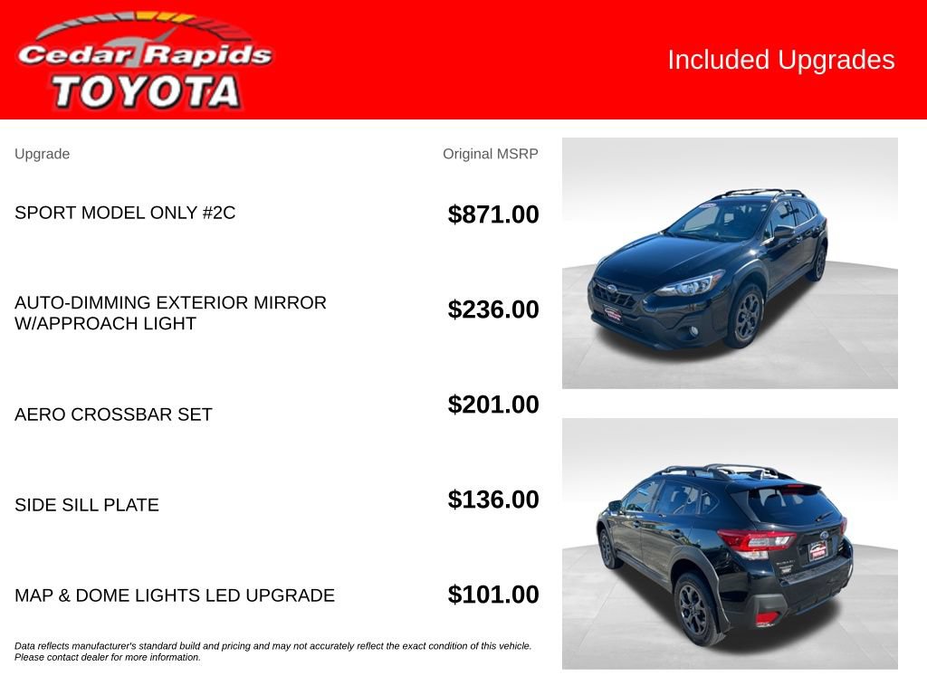 Used 2022 Subaru Crosstrek 2.5i Sport AWD/4WD image 7