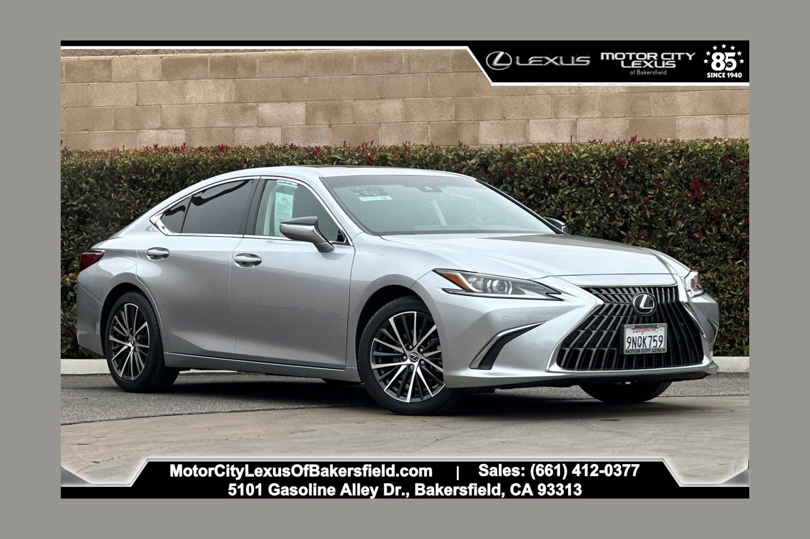 Certified 2024 Lexus ES 350 w/ Premium Package
