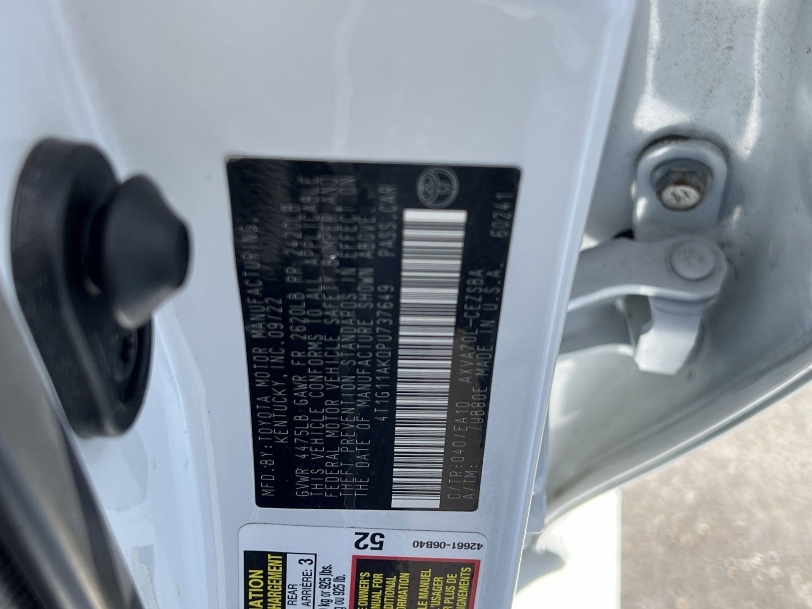 Used 2023 Toyota Camry SE FWD image 28