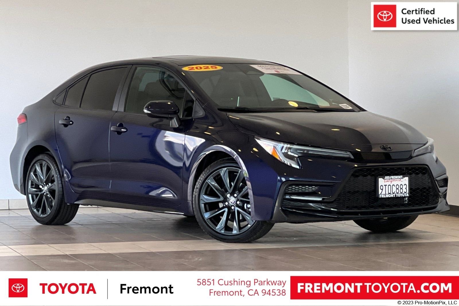 Certified 2025 Toyota Corolla XSE