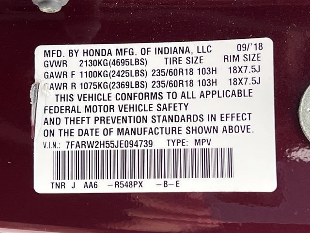 Used 2018 Honda CR-V EX image 25