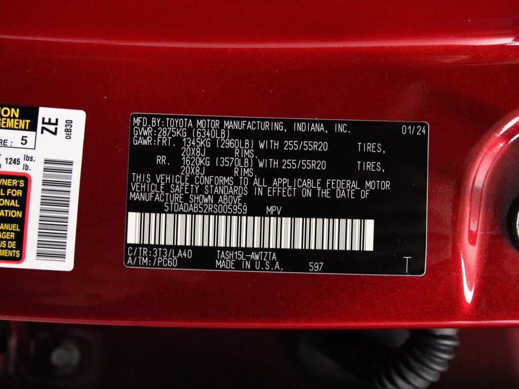 Used 2024 Toyota Grand Highlander AWD Hybrid image 26