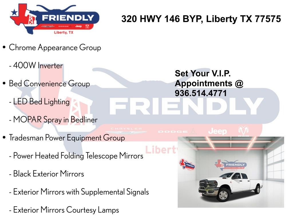 New 2026 RAM 2500 Tradesman w/ Chrome Appearance Group image 10