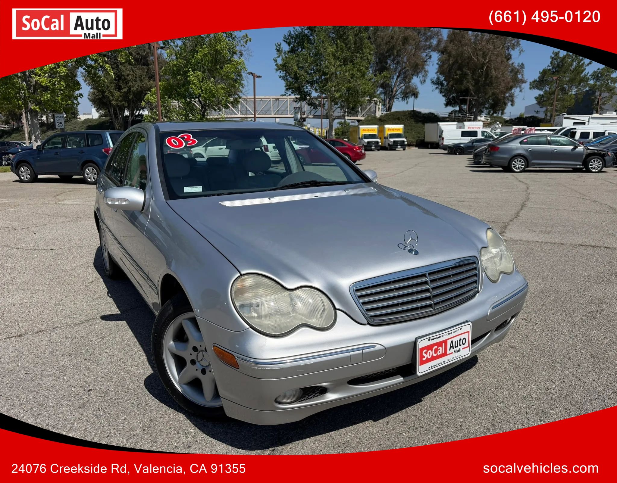 Used 2003 Mercedes-Benz C 240 Sedan image 1