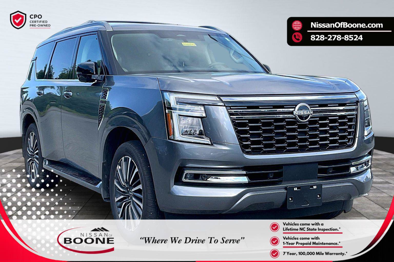 Certified 2025 Nissan Armada Platinum Reserve