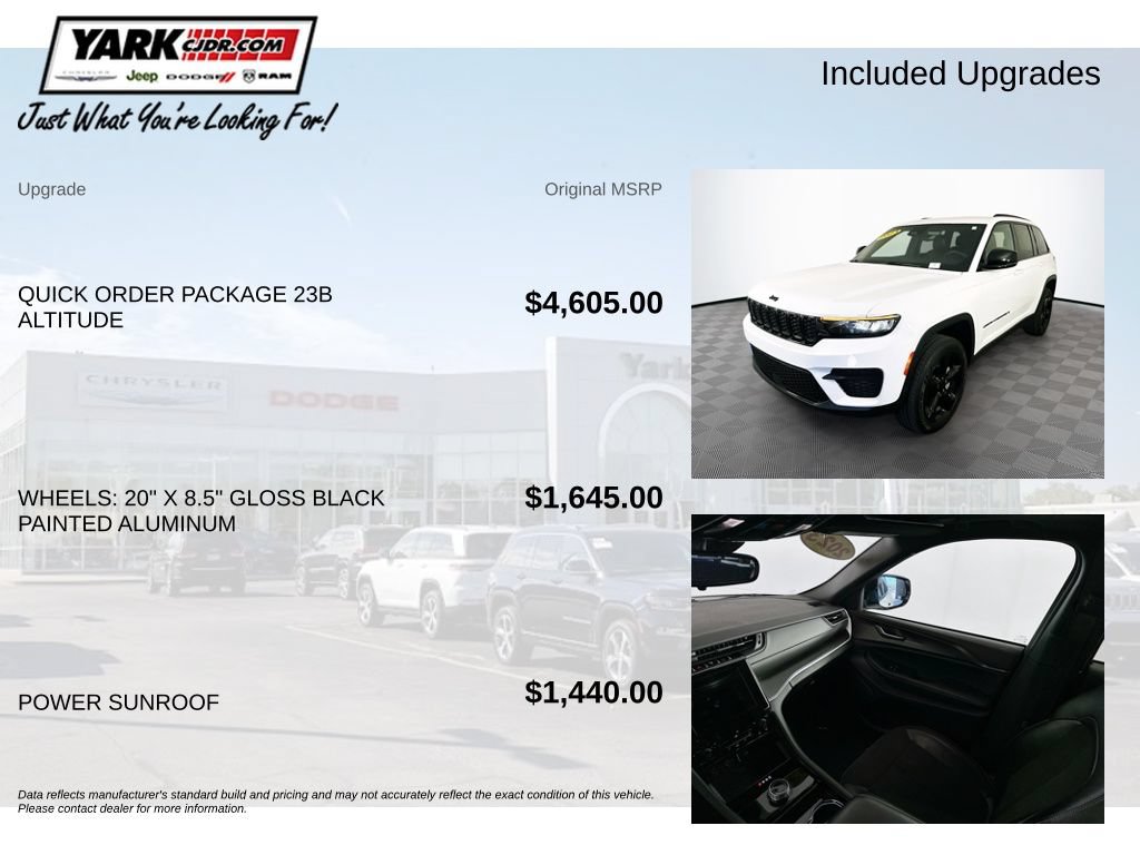 Certified 2023 Jeep Grand Cherokee Altitude AWD/4WD image 5