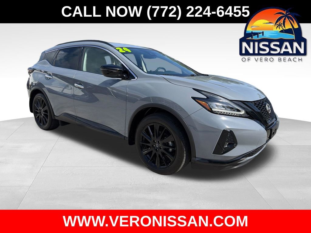 Used 2024 Nissan Murano SV w/ SV Midnight Edition Package AWD/4WD image 1