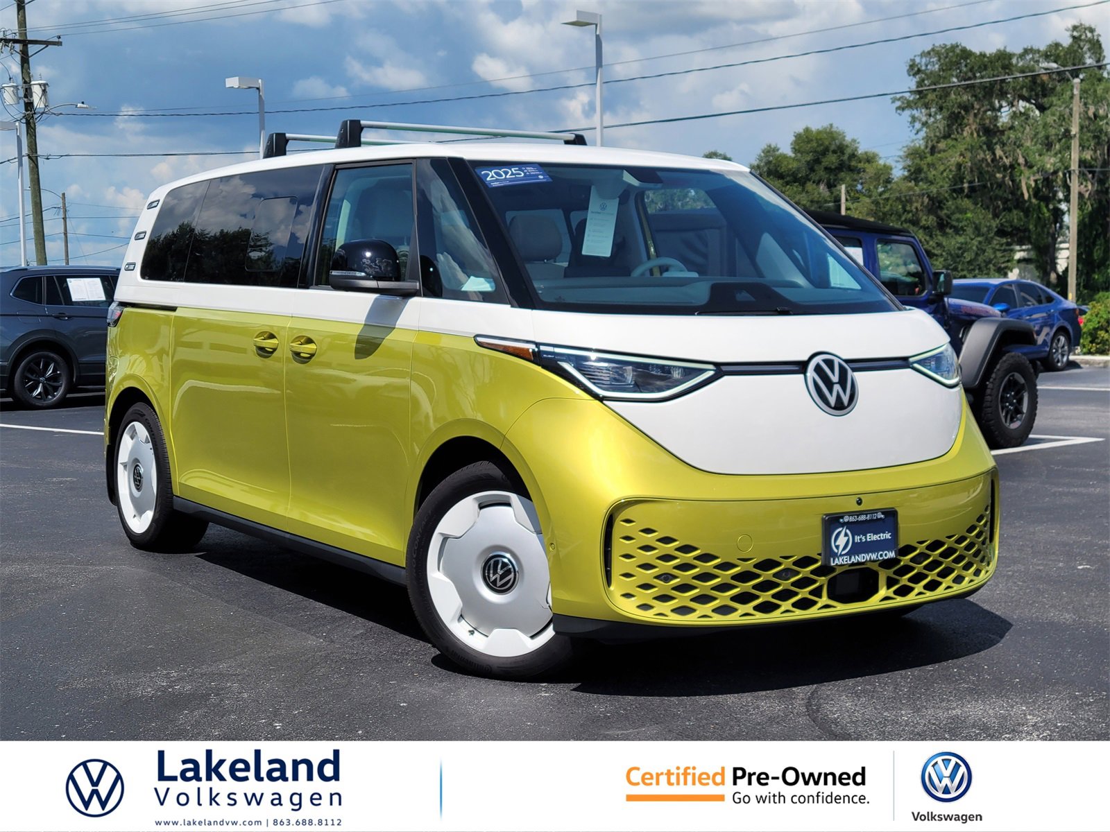 Certified 2025 Volkswagen ID. Buzz 1st Edition