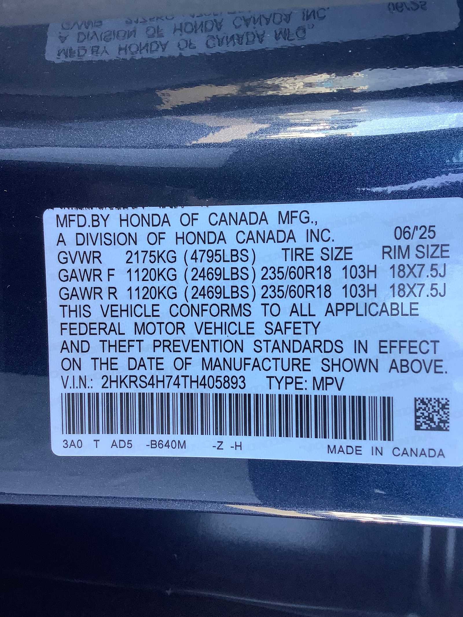 Certified 2026 Honda CR-V EX-L image 21