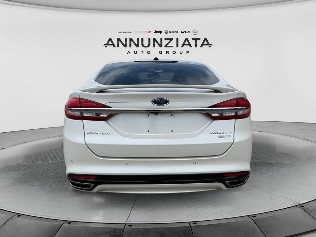 Used 2017 Ford Fusion Titanium FWD image 4